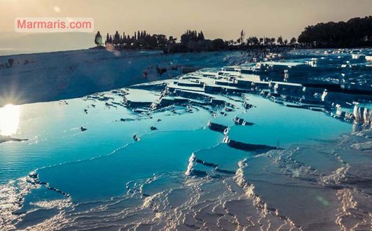 An amazing excursion from Marmaris to PAMUKKALE - "Cotton Castle"